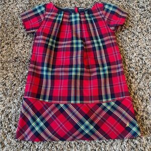 Nautica Red and Blue Plaid Dress